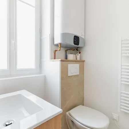 2 Pieces Refait Neuf Metro Jaures - 19 - 4p - Flat-guest Apartmán