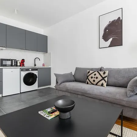 Apartment 2 Pieces Refait Neuf Metro Jaures - 19 - 4p - Flat-guest Paris
