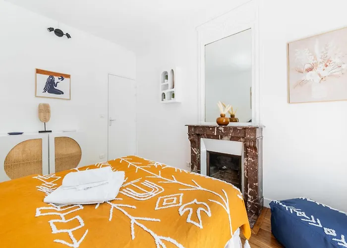 Apartmán 2 Pieces Refait Neuf Metro Jaures - 19 - 4p - Flat-guest Paříž