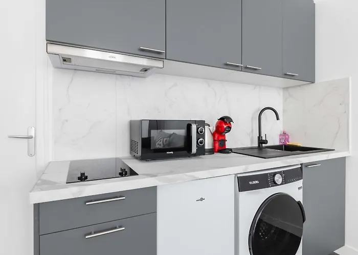 2 Pieces Refait Neuf Metro Jaures - 19 - 4p - Flat-guest