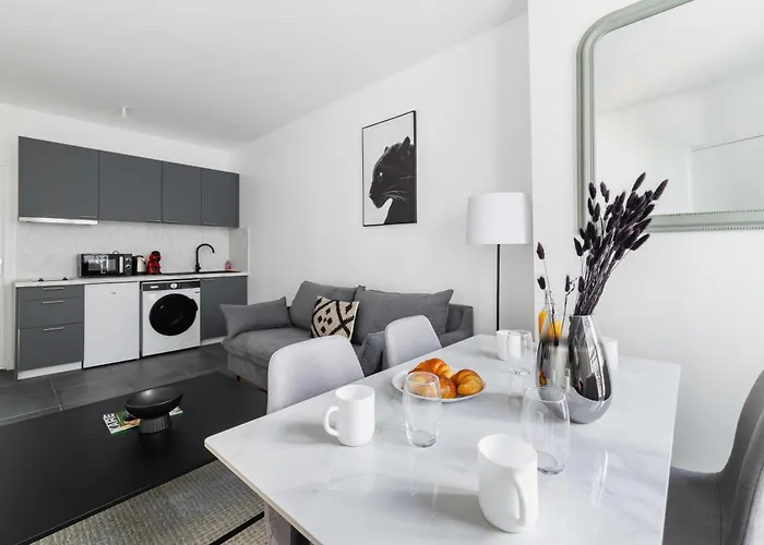 Apartmán 2 Pieces Refait Neuf Metro Jaures - 19 - 4p - Flat-guest Paříž