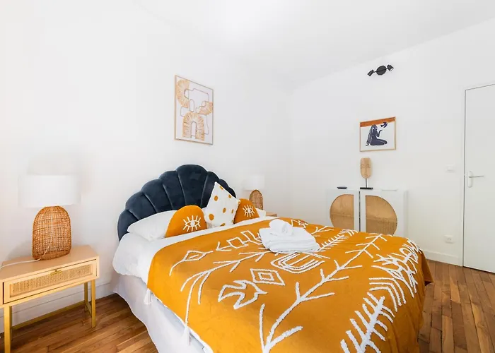 Apartmán 2 Pieces Refait Neuf Metro Jaures - 19 - 4p - Flat-guest